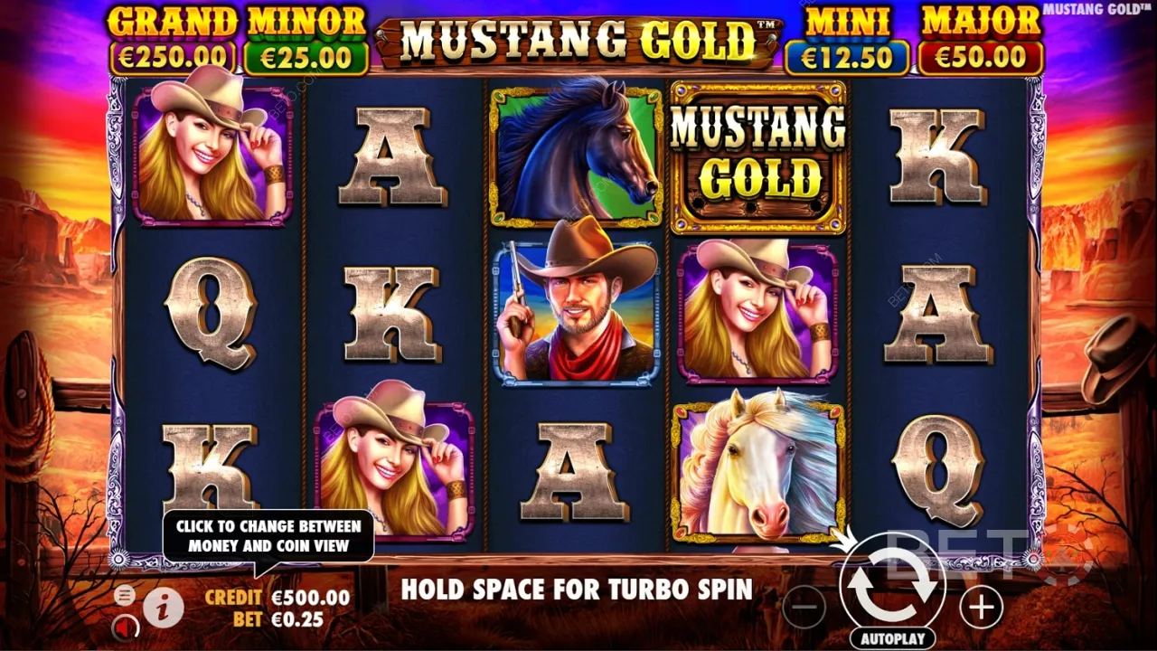 Video chơi game của Mustang Gold